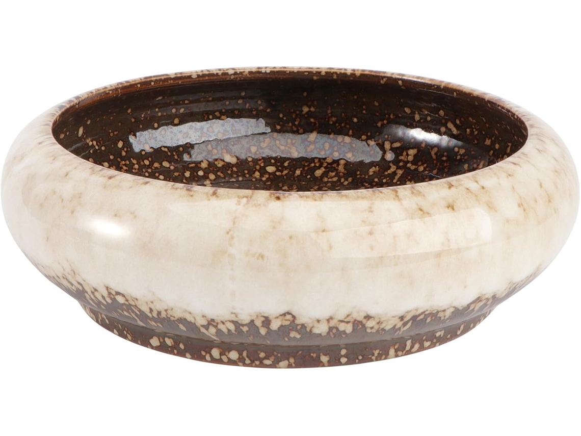 Maceta de cerámica retro, jardinera decorativa con drenaje para jardinería interior y exterior.