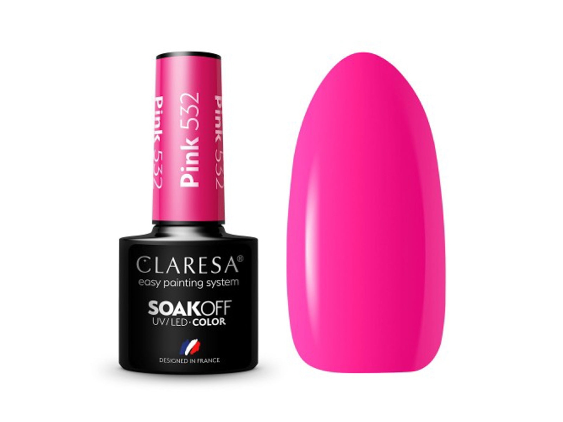 Verniz Gel Claresa Pink 532 (5 G)