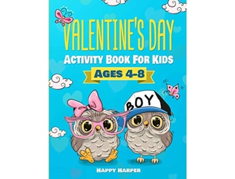 Livro Valentines Day Activity Book de Harper Hall (Inglês)