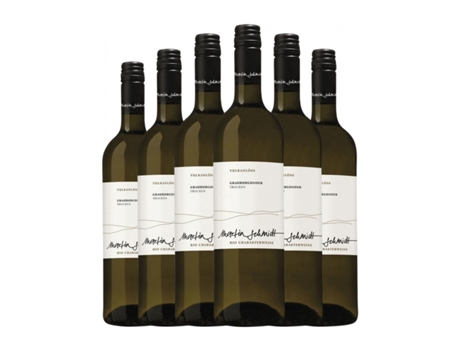 Vinho branco MARTIN SCHMIDT Vulkanlöss Pinot Cinza Seco Baden (0.75 L - 6 Unidades)