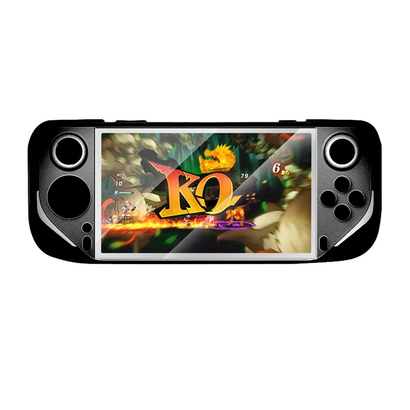 Consola De Jogos Portátil Halinuia Para E6, Ecrã 5 Polegadas, Sistema Android, Sem Cartão De Jogos - Preto