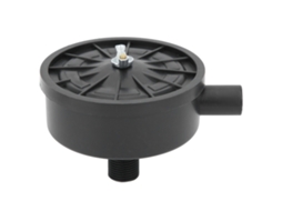 Silenciador Filtro Intake Compressor Ar Bomba G1/2in Abs Metal Mofador Redutor Ruído