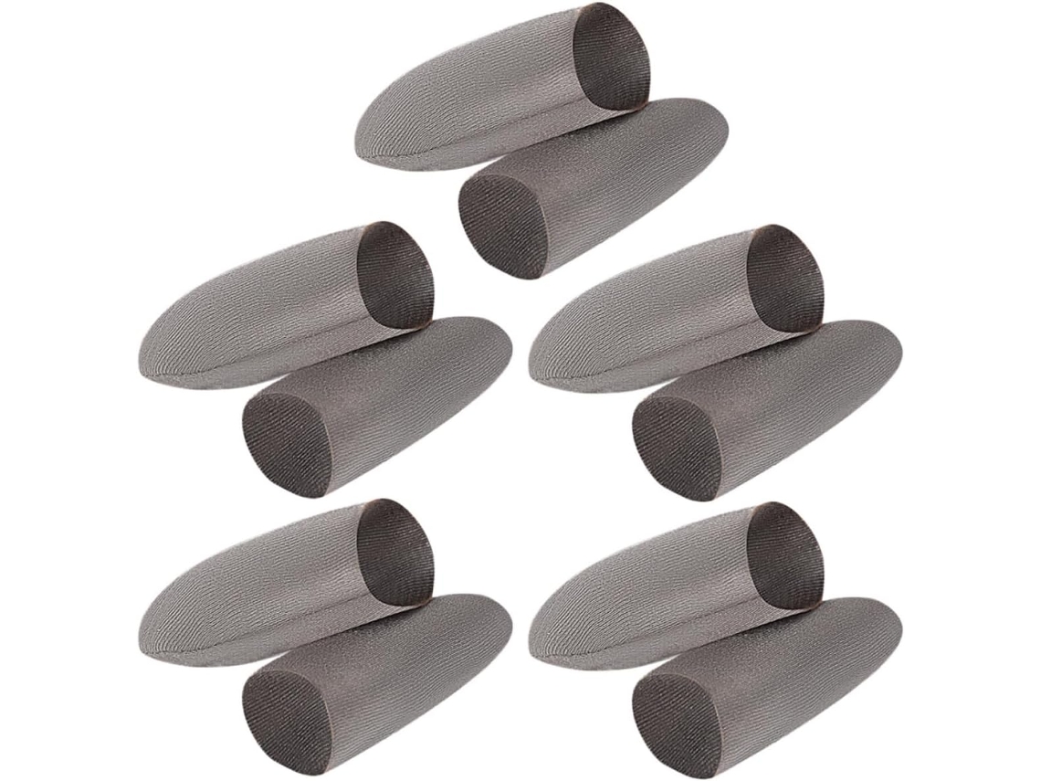 Toddmomy Conjunto De 10-protetores Dedo Para Celular Em Nylon Respirável E Resistente Ao Suor, Finos E Antiderrapantes