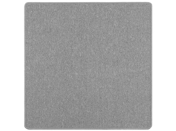 Tapete Runner Vidaxl Cinzento-claro Polipropileno (100 X 100 Cm)