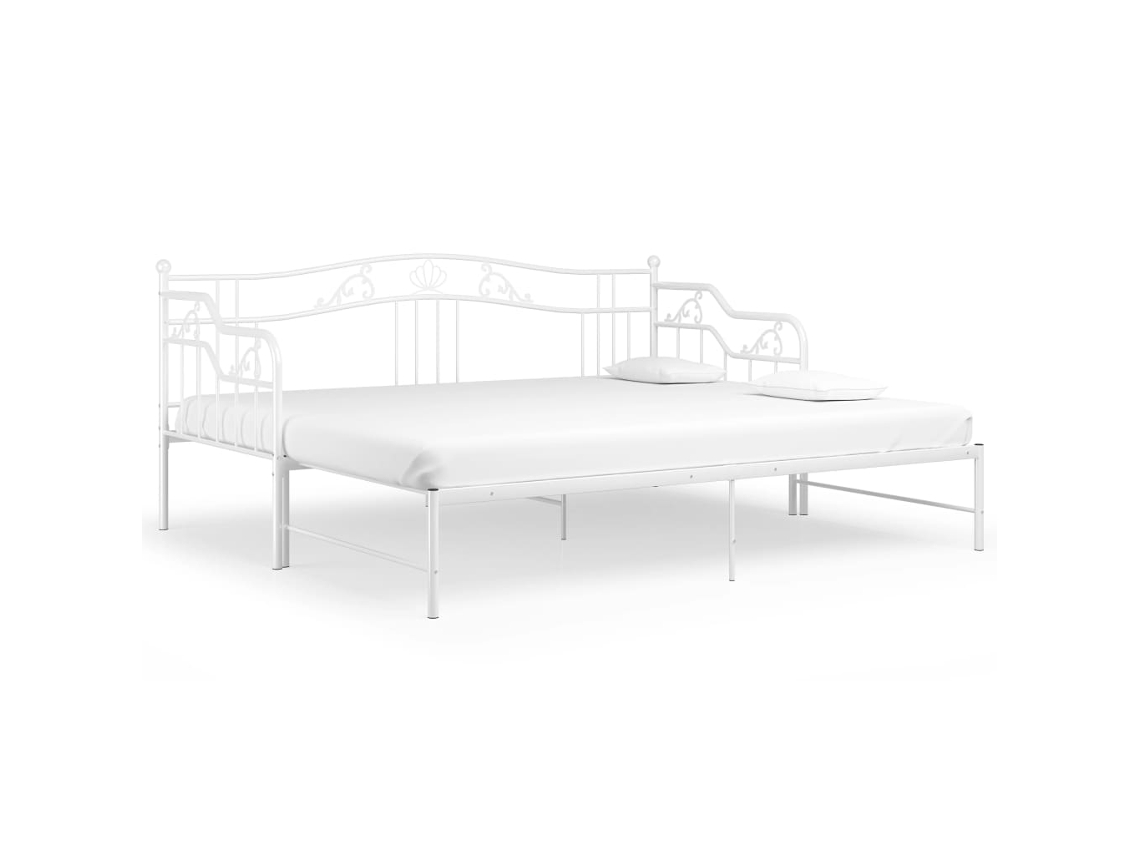 Sofa Bed Frame, Sofa Bed Frames Vidaxl Branco Metal (n/a)