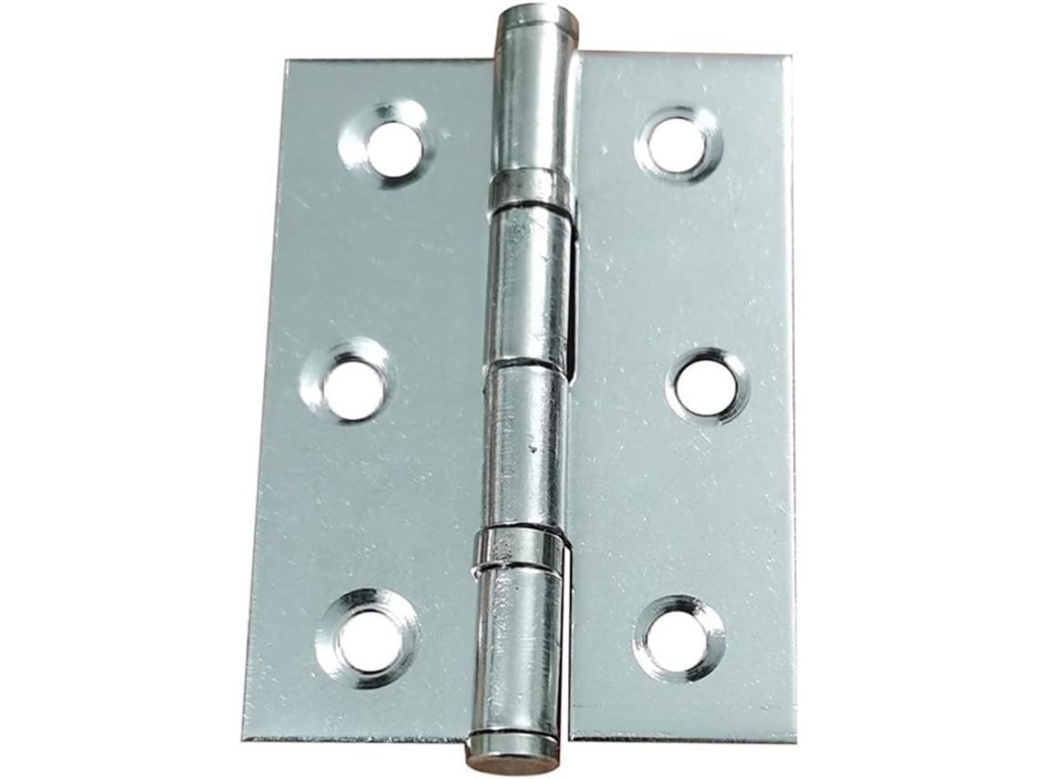 2 Peças De Dobradiça Plana Aço Inoxidável Polegadas, 2, 5 Polegadas E 3 Para Portas De Armários, Janelas E Caixas De