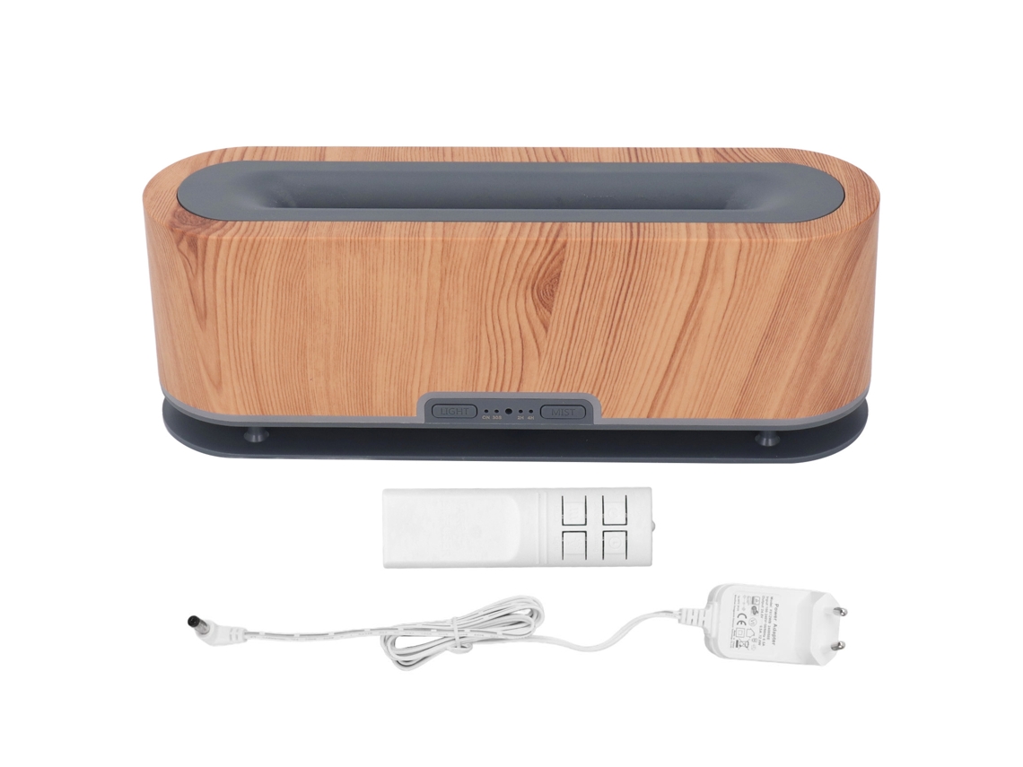 Umidificador de Aroma com Luz e 7 Cores, Difusor de Ar LAXISCREED