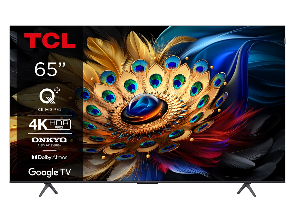 TV TCL 65C655 (QLED - 65'' - 165 cm - 4K Ultra HD - Smart TV)