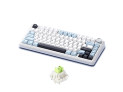Teclado Mecânico Sem Fio Aula F75 Tri-modo Gaming
