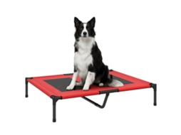 Cama Elevada Pets Tecido Oxford Microperfurado, Metal