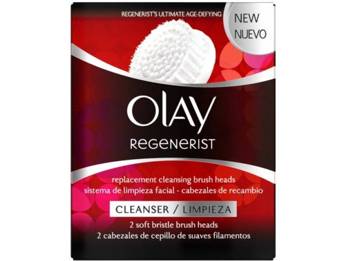 Cabeça de Escova de Limpeza Facial OLAY Regenerist 3 Áreas do Sistema Reposição Facial (2 Un)