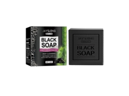 Sabonete Facial De Carvão De Bambu Jaysuing, Remove Cravos, Repara, Elimina Acne, Refrescante, Controla A Oleosidade, Clareia A Pele, 1 Unidade