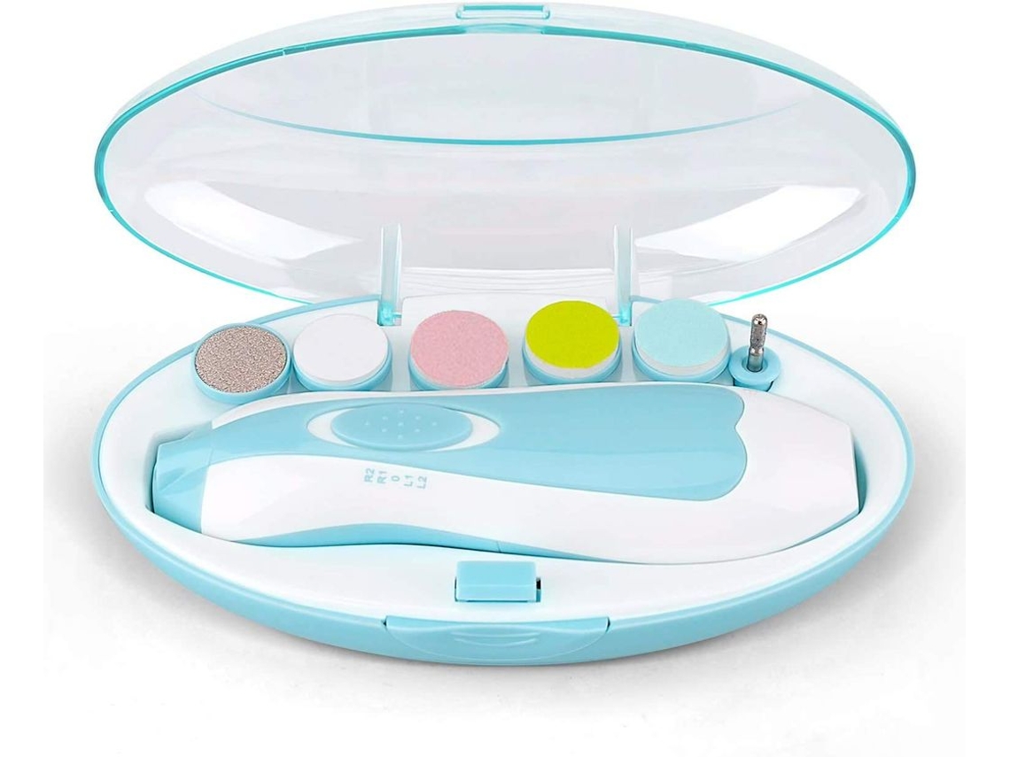 Lima de Unhas para Bebés Cortador Elétrico com Luz Led Seguro e Silencioso para Neugeborns e Crianças TRUYUETY