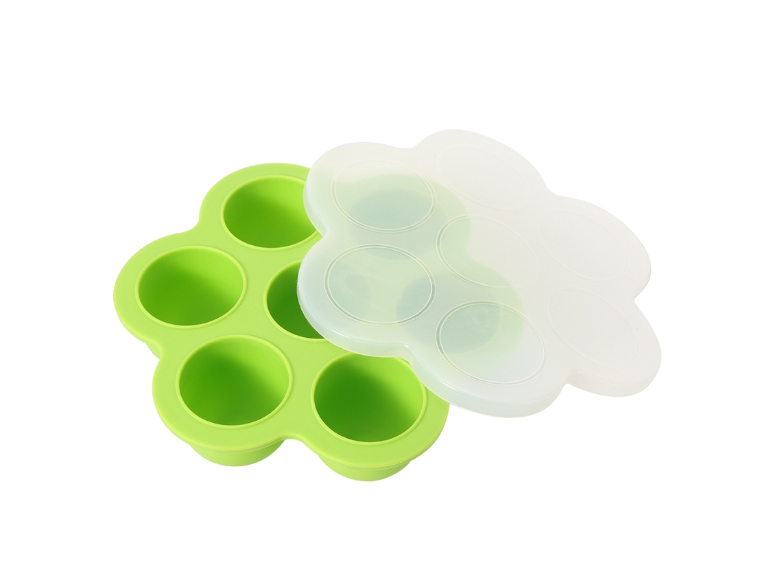 Molde de Ovos Silicone Portátil 7 Buracos LAXISCREED