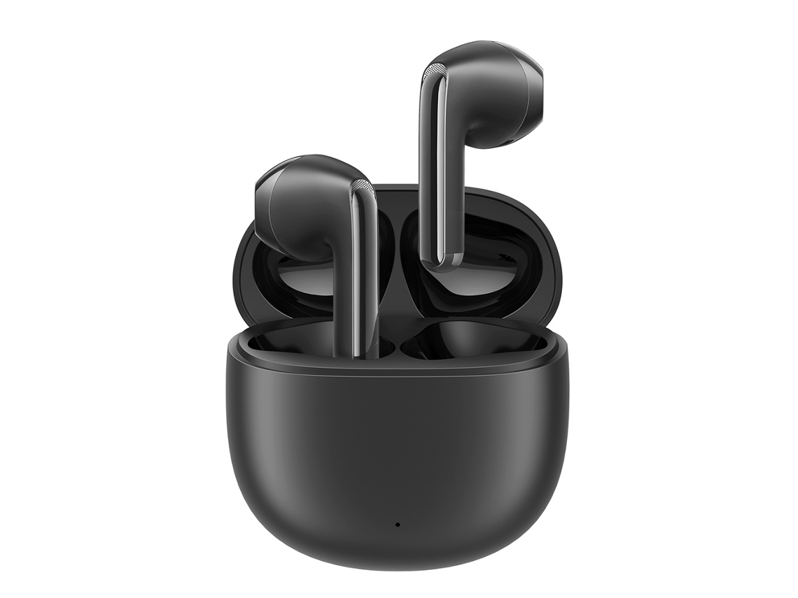 Earbuds Funpods Jr Wireless Sleek Joyroom Bluetooth Preto