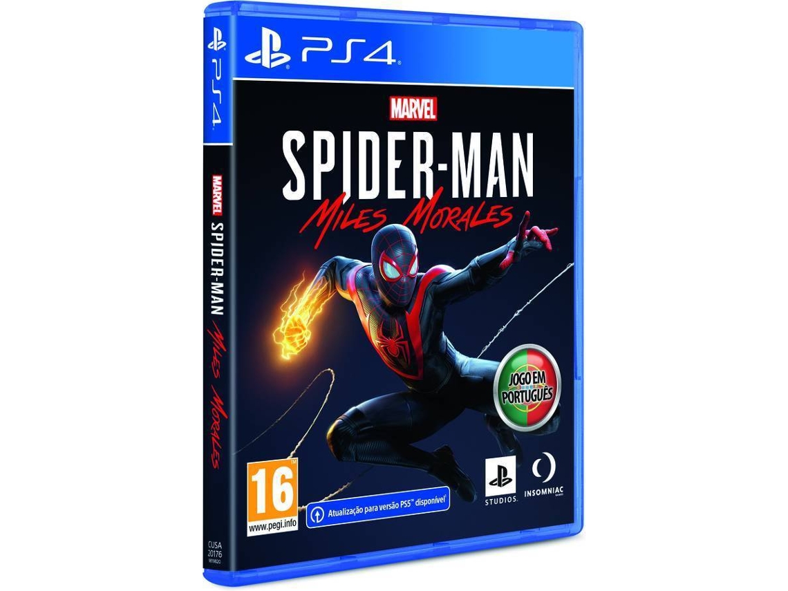 Jogo PS4 Marvel's Spider-Man Miles Morales (Usado)