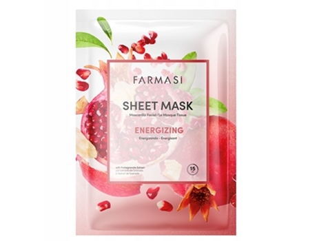 Energizing Sheet Mask Vitality Boost, Single Use Farmasi