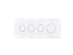 Molde De Silicone Para Decoração De Unhas Artística 3d Diy Modelos De Camélia Para Manicure