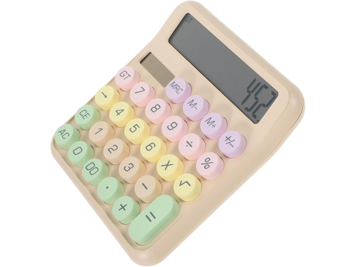 Calculadora Mecânica Portátil Para Estudantes, Compacta E Decorativa, Para Matemática E Física, Mate Gokoco