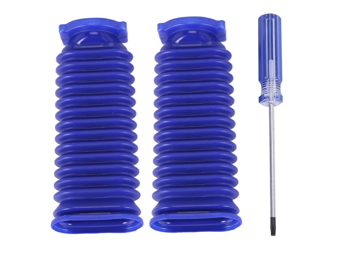 Acessórios de mangueira azul de sucção de tambor, peças de reposição para aspirador de pó dyson v7 v8 v10 v11 com chave de fenda