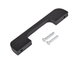 Puxador De Porta De Armário (liga De Alumínio Moderno Minimalista, Estilo Preto Alongado)