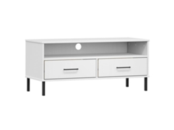 Tv Cabinet, Tv Cabinets Vidaxl Branco Madeira De Pinho (n/a)