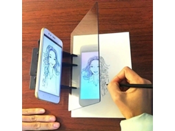 Prancheta de Desenho com Projeção - Ferramenta de Desenho com Luz - Prancheta Óptica para Esboços para Crianças e Artistas - 20*13,5 Cm AQUAFORGE