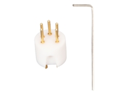 1 Par Adaptadores de Hub Alumínio Polido 10 Polegadas para Studer, Revox, Akai, Teac