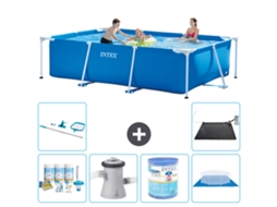 Intex Piscina Com Estrutura Retangular - 300x200x75 Cm - 7-peças S30198