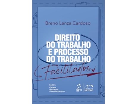 Livro Direito Do Trabalho E Processo Do Trabalho Facilitados de Breno Lenza Cardoso (Português)