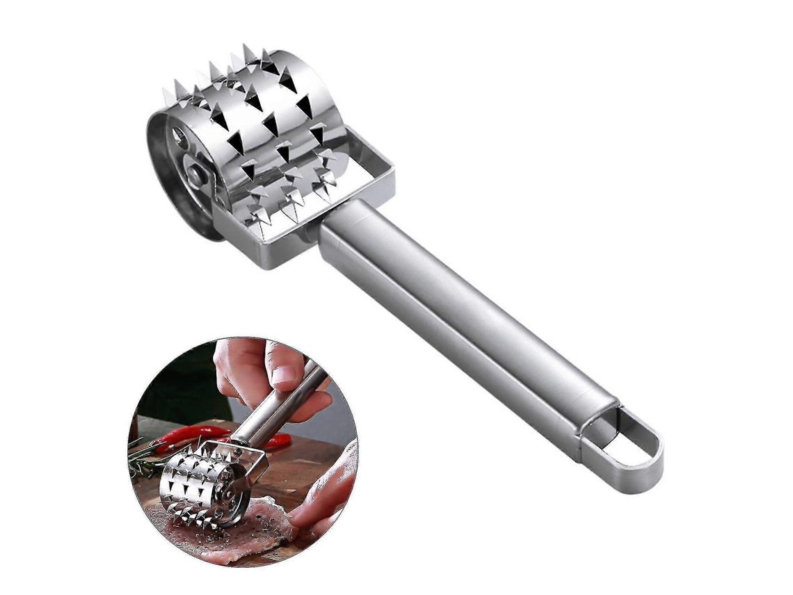 Ferramenta Manual de Aço Inoxidável para Carne com Buracos Afiados Martelo para Fazer Carne Macia e Deliciosa Premium