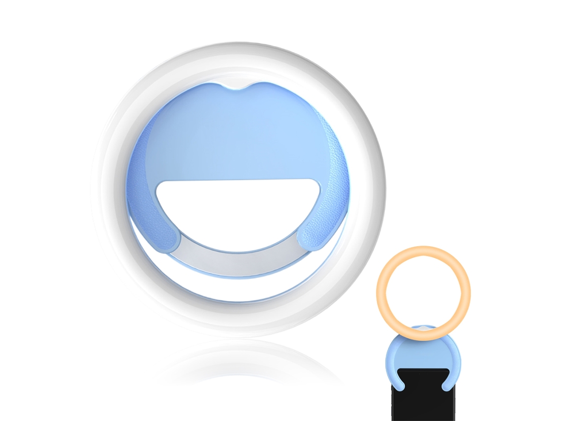 Luz Anel Selfie LAXISCREED Rotação 180° Usb
