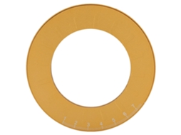 Régua Circular Para Desenho, Em Aço Inoxidável 304, Instrumento Profissional Para Desenho Geométrico, Ideal Para