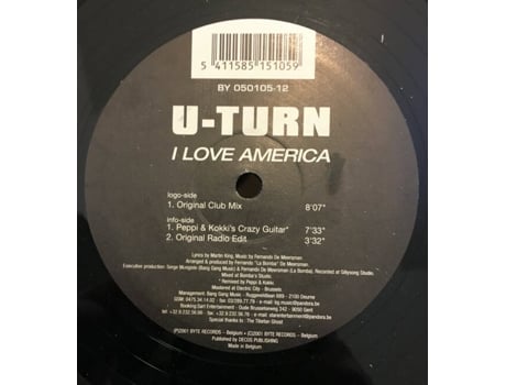 Vinil I Love America Byte Records