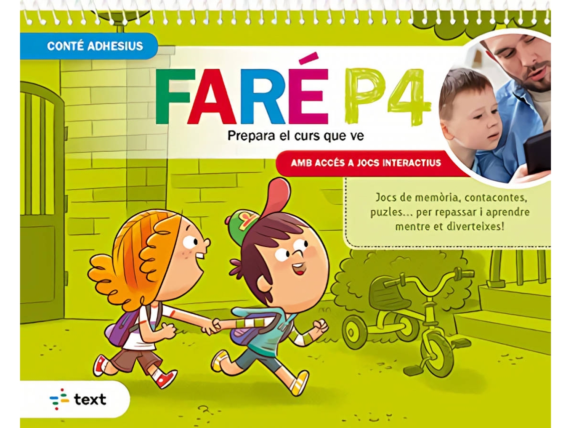 Livro Faré P4 de Àngels Farré París (Catalão)