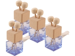 Conjunto De 4 Frascos Perfume Com Clipe, Difusor De Aromas, Ambientador Para Carro, Perfume, Aroma, Frascos Difusores De