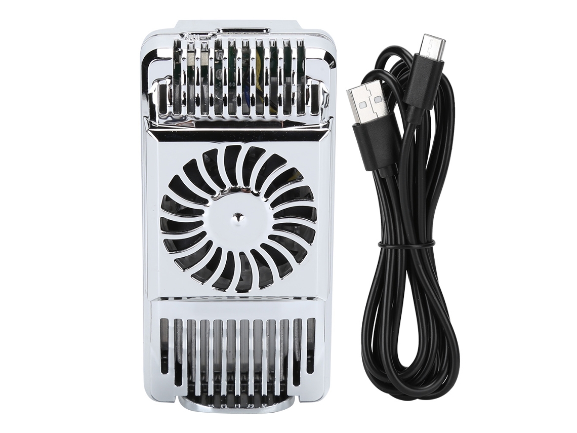 Mali dissipador de Calor para Celular Ah 101 Suporte Refrigerante Semiconductor Usb Portátil Prata 4 6.5 Polegadas
