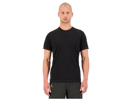 Mons Royale Temple Tech Short Sleeve T-shirt Preto S Homem