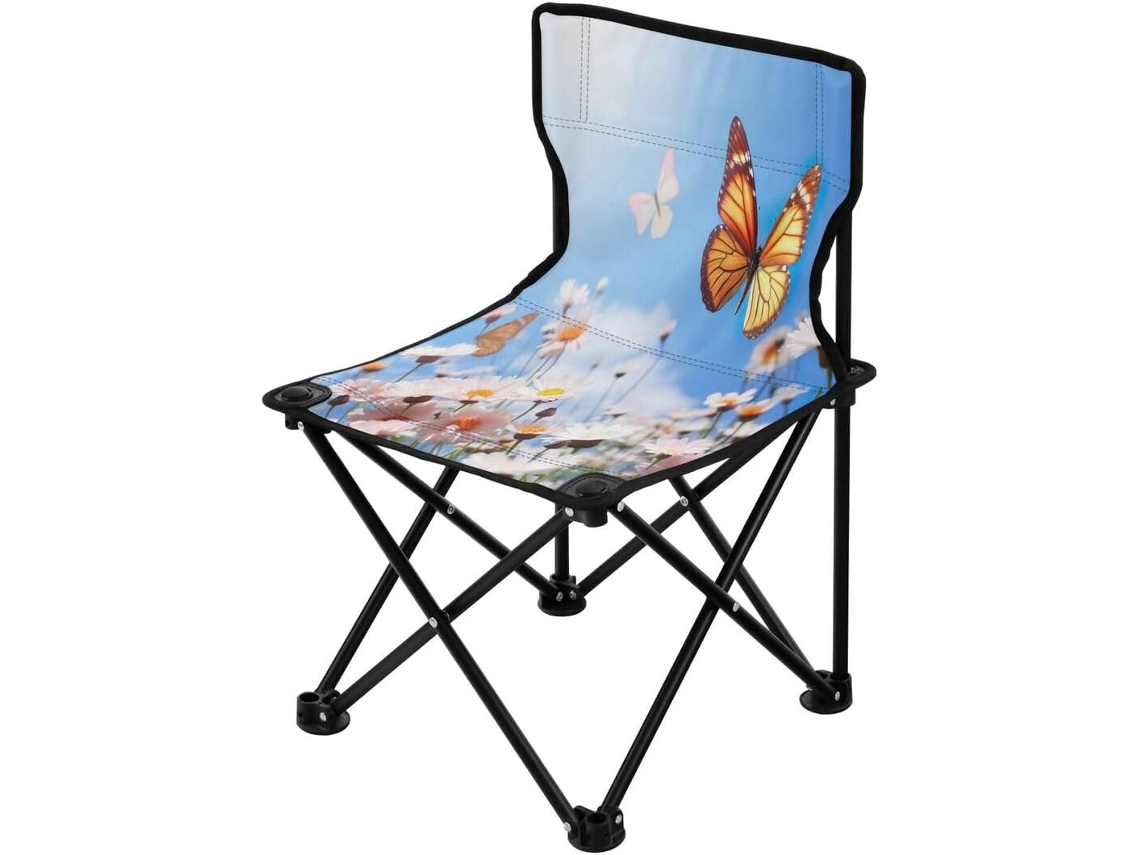 Rodo Alipis em Nylon, Tecido, Pe Dobrável portátil leve resistente para Camping S/MARCA