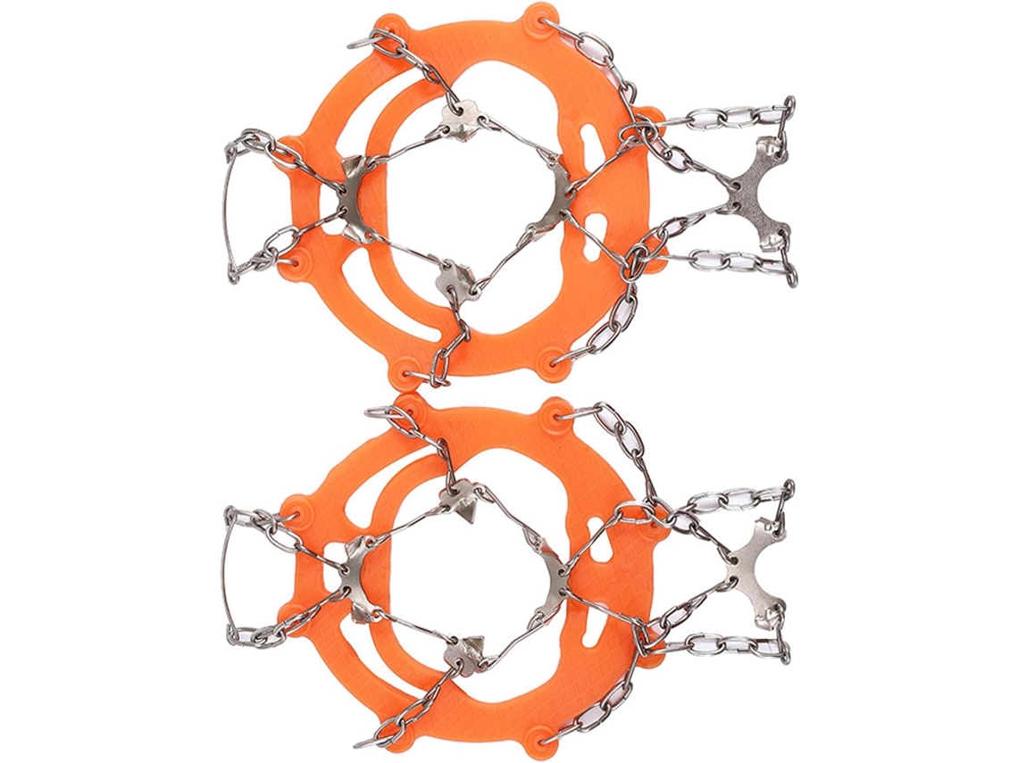 Par de Crampons de Gelo Leves e Antiderrapantes para Neve e SFUSHOS