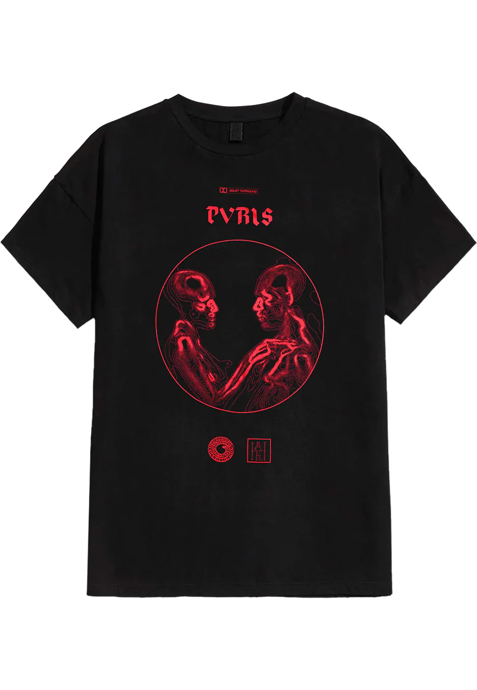 Size:xxxl Rockinstone Pvris - Lovers - T-shirt Unisex Adults