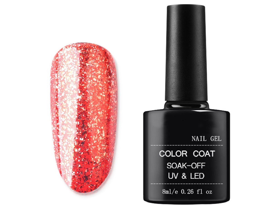 Esmalte De Uñas Gel Glitter Brillo 8ml Soak Off Uv/led Esmalte De Uñas Manicura 3103