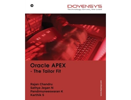 Livro Oracle Apex De Pandimuneeswaran K (inglês)
