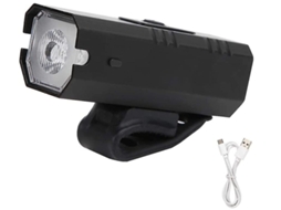 Farol Bicicleta Led Ipx8 Mtb/ciclismo Preto Yizhood
