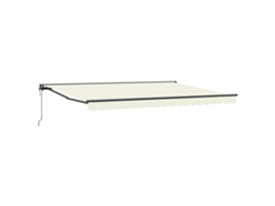 Conjunto 1 Toldo Retrátil Vidaxl Antracite Alumínio (4 × 3,5 M)