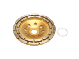 Disco De Corte E Esmerilhado De Diamante Em Copa Para Concreto Mármore Granito (150mm)