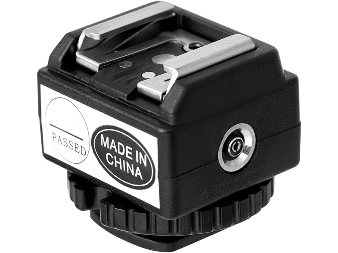 Adaptador De Assento Elevatório Aundhegrtt Compatível Com Flash Speedlite, Base Universal E Conversor