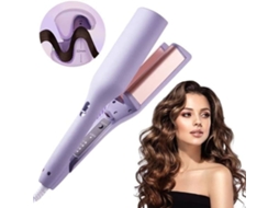 Rizador de 32 mm con 4 ajustes de temperatura: ideal para ondas francesas, ondas playeras y cabello voluminoso, todo tipo de cabello. - aquaforge