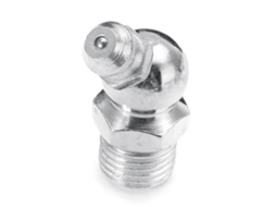 Yuru 130pcs Conjunto de Bichas de Graxa Hidráulica Metal Galvanizado com Especificações M6 M8 M10 Bsp Unf 45°