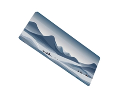 Mousepad Para Jogos Com Borda Reforçada E Travamento Modelo 2 Brilvibera